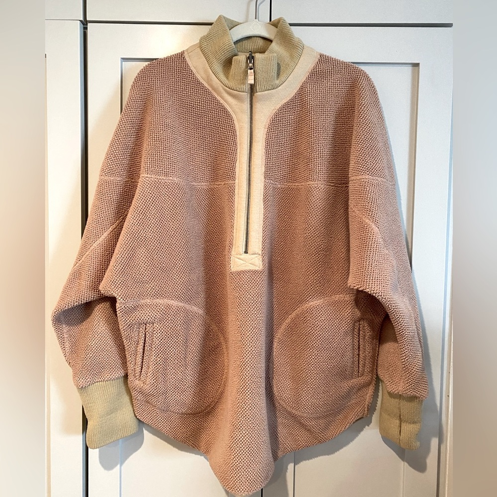 Free People quarter zip pullover